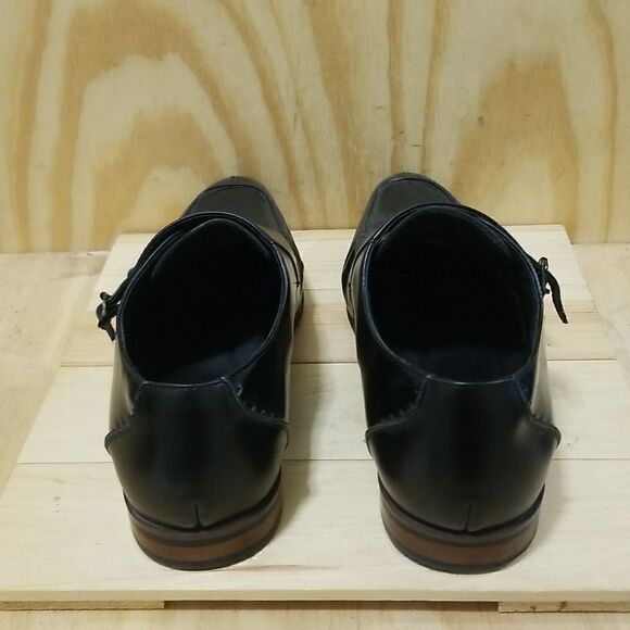 Stacy Adams "Gordon" Double Monk Strap Loafers Mens size 14 - Picture 5 of 9